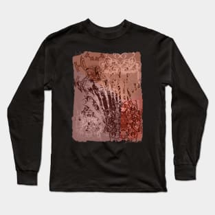 Abstract zebra pattern (2) Long Sleeve T-Shirt